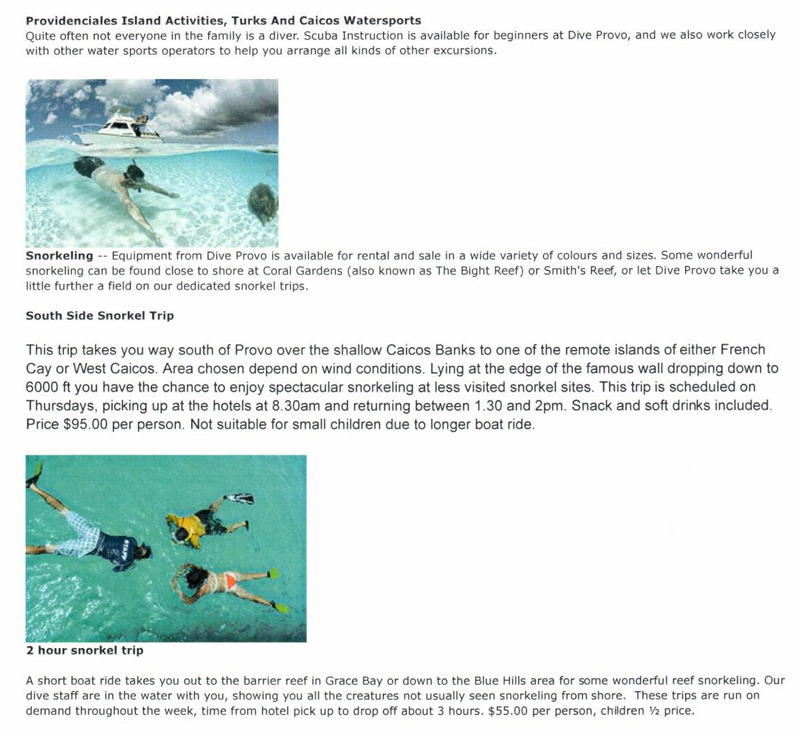 Snorkeling Trips